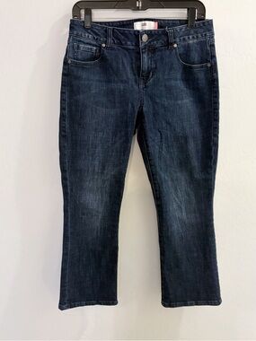 Cabi Kick Back Kick Flare Mid Rise Jeans Style 6703 Size 4